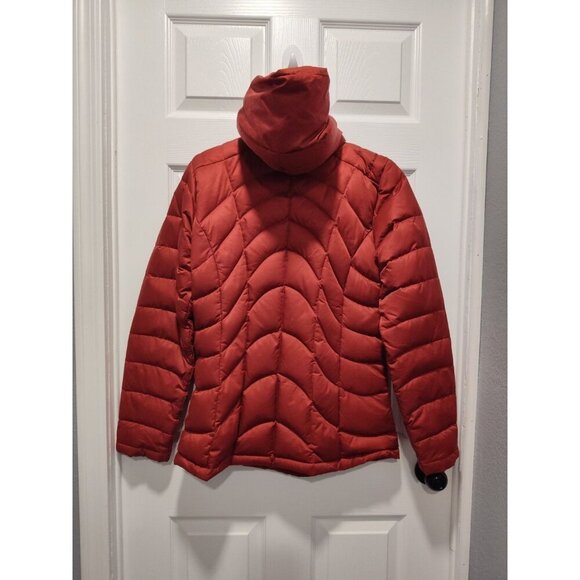 Patagonia Downtown Loft Down Puffer Jacket‎ Women's XS Red Hooded - Picture 2 of 10